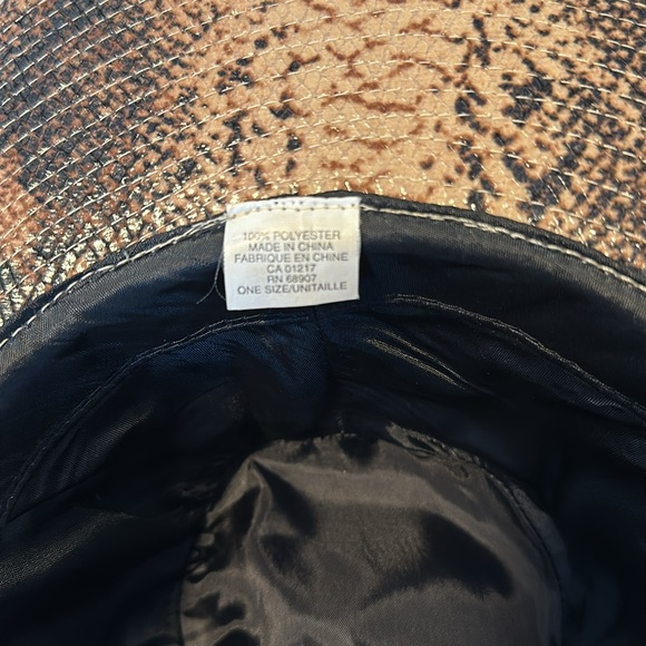 Brown Cowboy Hat One Size Halloween Costume Western - Picture 5 of 6